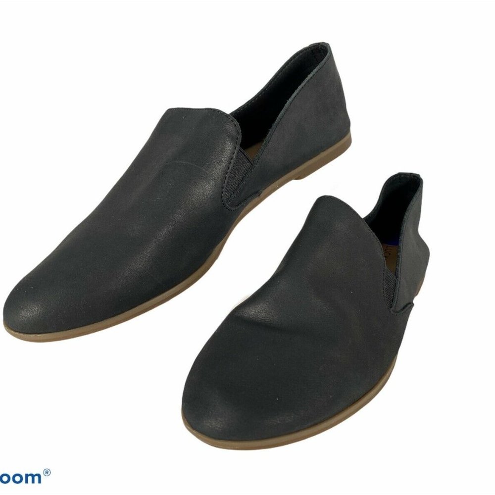 Lucky Brand Women's Size 8 1/2 Navy Blue Flats Lea